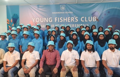 މަސްވެރިކަމަށް ހާއްސަ ކްލަބެއް އިހަވަންދޫ ސްކޫލުގައި އުފައްދައިފި