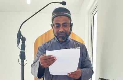 އައްޑޫ ބަހުރުވައިން ޚުތުބާ ކިޔުމުން ވަގުތީ ގޮތުން ހުއްދަ ހިފަހައްޓައިފި