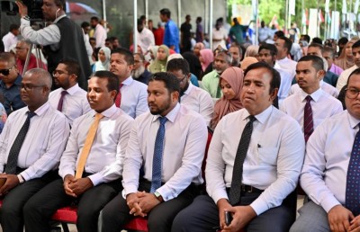 ތަރައްގީގައި ސިޔާސީ ފިކުރެއް ނެތް މަންޒަރެއް