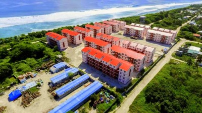 އައްޑޫގައި އެޅި ފްލެޓްތައް އަންނަ މަހު ދޫކުރަނީ