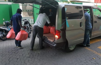 ހާލުގައި ޖެހުނު މީހުންނަށް މަޓާޓޯ، އެންބީއޭއެމް އާއި ކޮކާކޯލާއިން ކާބޯތަކެތި ފޯރުކޮށްދެނީ