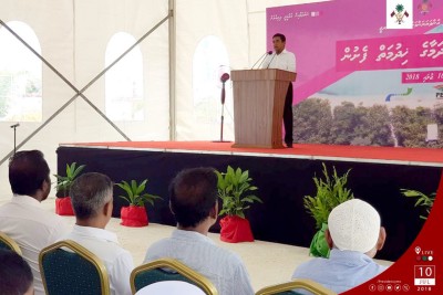 ޗައިލްޑް ކެއާ ހޮސްޕިޓަލެއް ގާއިމުކޮށް، އިސް ރަށްވެހިންގެ އިނާޔަތް ބޮޑުކުރާނަން: ރައީސް ޔާމީން