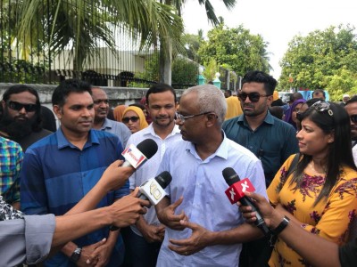 އިބޫ އާއި ފައިސަލާ އެކުގައި އައްޑޫގައި ކެމްޕެއިން ފަށައިފި