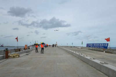 ސިނަމާލެ ބްރިޖުމަތިން ދަތުރުކުރާ ބަސްތަކަށް ޚާއްސަ ވަގުތީ ޓާމިނަލެއް އަޅަނީ