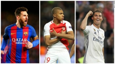 މޮޅު ކުޅުންތެރިޔާގެ އެވޯޑުގެ ގަދަ 10ގައި ރޮނާލްޑޯ، މެސީ އަދި އެމްބާޕޭ