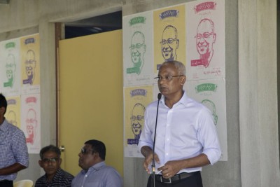 ވެރިކަން ލިބިއްޖެނަމަ ތިމަރަފުށީގެ މަގުތައް ރަނގަޅު ފެންވަރަށް ހަދާނަން: އިބޫ
