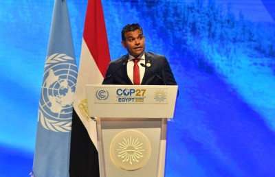 މޫސުމީ ބަދަލުތަކާ ދެކޮޅަށް ގައުމުތަކުގެ އެއްބާރުލުން ނުލިބި ރާއްޖެއަށް ސަލާމަތެއް ނެތް: ނައިބް ރައީސް