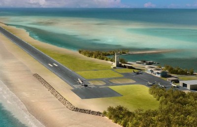 މާފަރު އެއާޕޯޓްގެ ރަންވޭ ބޮޑުކުރުމުގެ މަސައްކަތް ބީލަމަށް ލައިފި