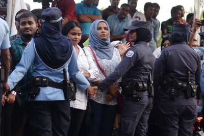 ރިޔާސީ ކެމްޕެއިން ހަމަހަމަކަމާ އެކު ކުރިއަށް ގެންދިއުމަށް އެހީތެރިވަމުން މި ދަނީ: ފުލުހުން