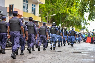 ރިޔާސީ އިންތިހާބަށް ފުލުހުން ހިންގާ އޮޕަރޭޝަނުގެ ތަމްރީނުތައް ފަށަނީ