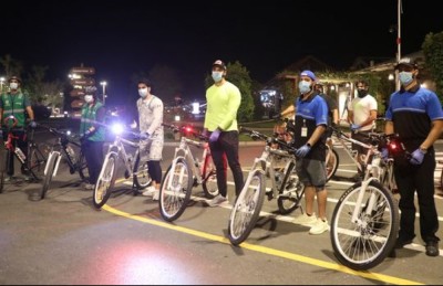 ދުބާއީ ފުލުހުންނާ އެކު ބައިސްކަލް ޕެޓްރޯލިން އަށް ވޮލަންޓިއަރުން ހޯދަނީ