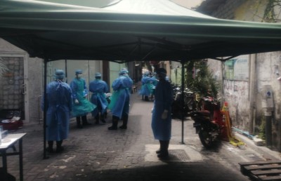 ލޭބާ ކުއާޓަތަކުގައި އުޅޭ ބިދޭސީންނަށް ސިއްހީ ފަރުވާ ފޯރުކޮށްދީފި