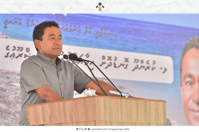 ކުރީގެ ރައީސުން ބްރިޖު ހުޅުވިތަނަށް ނުދިޔައީ ތަރައްގީގައި ބައިވެރިވާން ލަދުވެތިވާތީ: ރައީސް