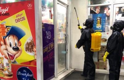 ޑިސްއިންފެކްޓު ކުރުމަށް ފަހު ވީބީގެ ފިހާރަތައް އަލުން ހުޅުވައިފި