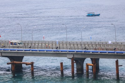 ދަނގަޑުތައް ނަގަން ބްރިޖްގެ އެއްފަރާތް ބަންދު ކުރަން ޖެހޭ: ސީސީސީސީ