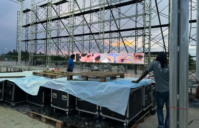 އެންމެ ބޮޑު ލެޑް ސްކްރީނުން ހުޅުމާލޭގައި ވޯލްޑް ކަޕް ދައްކަނީ