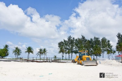 ހުޅުމާލޭގައި ހަދާ ވޯޓާ ތީމް ޕާކުގެ މަސައްކަތް ކުރިއަށް