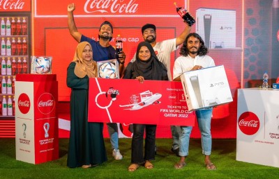 ކޮކާ ކޯލާއިން ވޯލްޑް ކަޕަށް ފޮނުވާ ހުރިހާ ނަސީބުވެރިން ހޮވައިފި