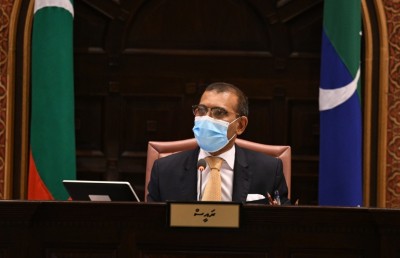 މާސްކު އަޅައިގެން ވާހަކަދެއްކުން މެމްބަރުންނަށް ފަސޭހަ ކަމަކަށް ނުވި