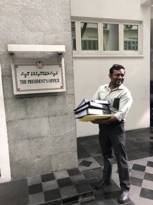 500 ހައްޔަރީއެއްގެ މައްސަލަ ރައީސް އޮފީހަށް ހުށަހަޅުއްވައިފި