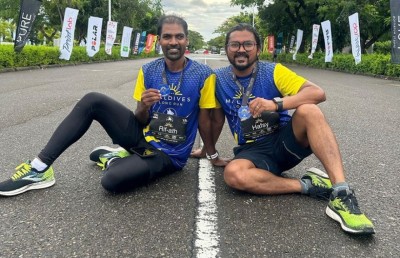 ހާހެއް ދުވުންތެރިންނާ އެކު ޓީއެފްޖީގެ މޯލްޑިވްސް ލޯންގް ރަން ބާއްވައިފި