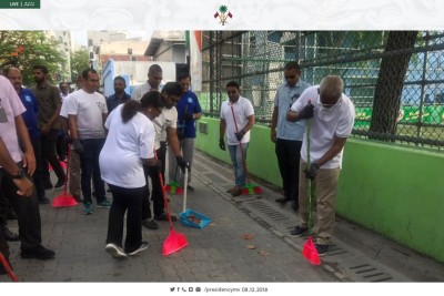 ރާއްޖޭގެ ޖަޒީރާ ވަންތަ ސިފަ ދެމެހެއްޓޭނީ ވެށި ސާފުކޮށްގެން: ރައީސް