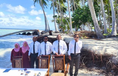 ރަށް ގިރުމުގެ މައްސަލަ ސަމާލުކަމަށް ގެންނަން މާމެންދޫ ކައުންސިލުގެ ޖަލްސާ ގިރާ ސަރަހައްދުގައި ބާއްވައިފި