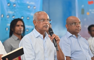 މަސްވެރިންގެ ބޮޑެތި މައްސަލަތައް އަންނަ އަހަރުގެ މެދަކާ ހިސާބުގައި ހައްލުވާނެ: ރައީސް
