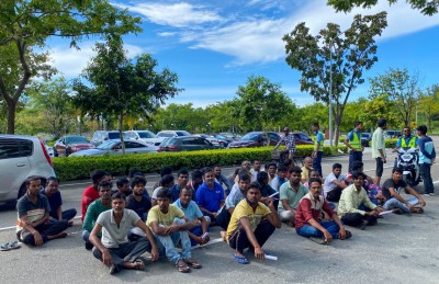 "ދަރިން އެކޮޅުގައި ބަނޑަށް މަރުވަނީ، މިކޮޅުގައި އަހަރެމެން"!