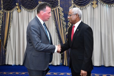 އޮސްޓްރޭލިއާ ސަފީރު ވަދާއީ ޒިޔާރަތް ކުރައްވައިފި