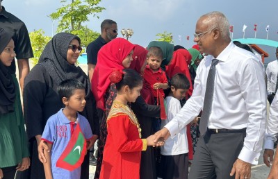 އެއްބައިވަންތަކަމުގެ ދުވަސް ފާހަގަކުރަން ރައީސް ކޮޅުފުއްޓަށް