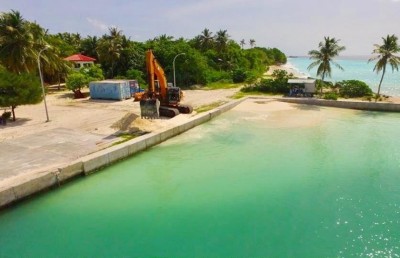 ރަކީދޫ ބަނދަރުގެ މަސައްކަތް ފަށައިފި