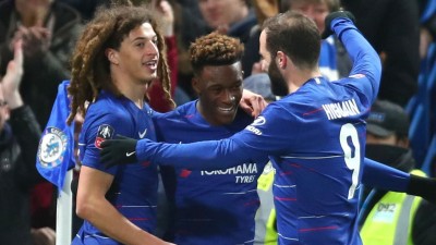 ޓޮޓެންހަމް މުބާރާތުން ކެޓި އިރު ޗެލްސީ ފަސް ވަނަ ބުރަށް