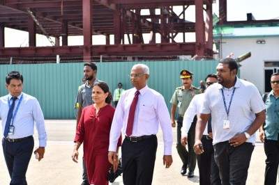 ދުވުމުގައި ބައިވެރިވެވަޑައިގަތުމަށް ރައީސް ލ. އަތޮޅަށް ފުރާވަޑައިގެންފި