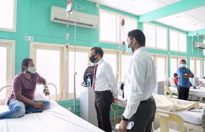ކުރީގެ ރައީސް ނަޝީދަށް، ތެލަސީމިއާ ޒުވާނެއްގެ ޝަކުވާ