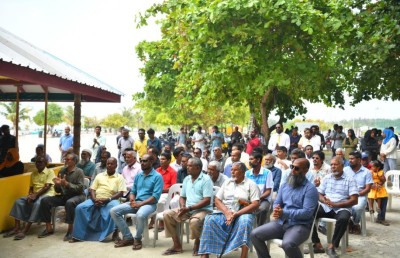 ރައީސް، ޕްރައިމަރީގެ ކެމްޕެއިނަށް ނ. އަތޮޅުގައި