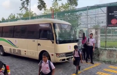 ހުޅުމާލޭގައި ދިރިއުޅޭ ގިޔާސުއްދީންގެ ދަރިވަރުންނަށް ހާއްސަކޮށް ސްކޫލު ބަހުގެ ހިދުމަތް ފަށައިފި