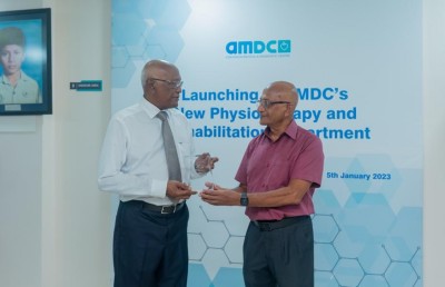 އާ ހިދުމަތްތަކާ އެކު، އޭއެމްޑީސީގެ ފިޒިއޮތެރަޕީ ޑިޕާޓްމަންޓް ޖާގަ ބޮޑު އިމާރާތަކަށް