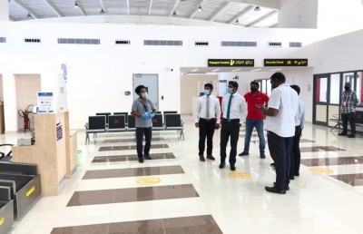 ނިއު ނޯމަލްއަށް މާފަރު އެއާޕޯޓުގެ ތައްޔާރީތައް ވެސް އެސްއޯއީ ކޮމިޓީން ބަލައިފި
