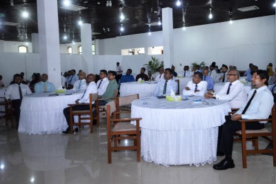 ކޮރަޕްޝަން ހުއްޓުވުމުގެ މަސައްކަތު ބައްދަލުވުމެއް ސަރުކާރުގެ މުއަސަސާތަކަށް ފަށައިފި