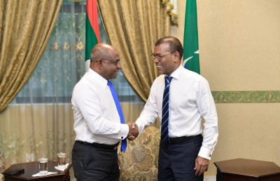 ނަޝީދު އެދިވަޑައިގަތް އިރު ވެސް އަޅުގަނޑުގެ ހޮވުމަކީ ރައީސް: ޝާހިދު