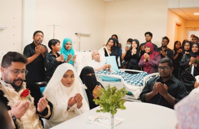 ސޯދުބެ އެޑްމިޓުކޮށްފައި އޮތުމުން ދަރިފުޅުގެ ކައިވެނި ހޮސްޕިޓަލްގައި