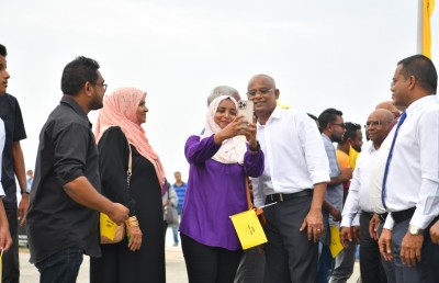 އައްޑުއަކީ ތަރައްގީގެ ވިސްނުމުގެ މައި ހަބު ކަމަށް ވިދާޅުވެ، ރައީސްގެ ތައުރީފު އޮއްސާލައިފި