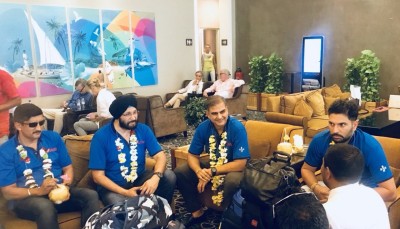 ރައީސް ސޯލިހުއާ އެކު ކުރިކެޓް މެޗެއް ކުޅުމަށް އެއާ އިންޑިއާގެ ޓީމު ރާއްޖެ އަތުވެއްޖެ