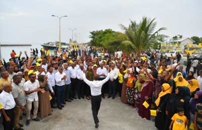 އައްޑުއަކީ ތަރައްގީގެ ވިސްނުމުގެ މައި ހަބު ކަމަށް ވިދާޅުވެ، ރައީސްގެ ތައުރީފު އޮއްސާލައިފި