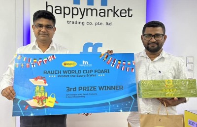 އެންމެ ގިނަ މެޗުގެ ސްކޯ ދިމާކުރި ބައިވެރިޔާ އަށް ހެޕީ މާކެޓުން ރިސޯޓު ދަތުރެއް ދީފި