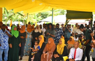 އެމްޑީޕީގައި އަޅުގަނޑު ފިޔަވައި އިތުރު ބައެއްގެ ތާއީދު ހޯދޭނެ އެހެން މީހެއް ނެތް: ރައީސް