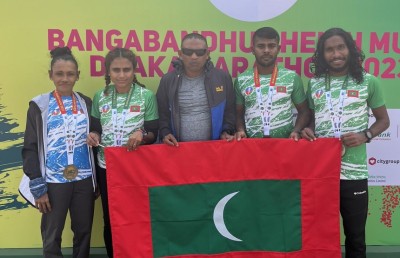 ހާފް މެރަތަންގެ ގައުމީ ރެކޯޑް ޝަމްހާ އަނެއްކާ ވެސް މުގުރާލައިފި
