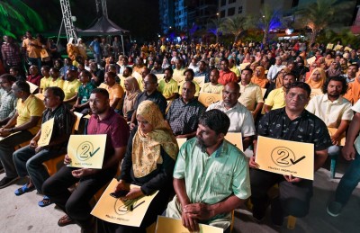 ޔާމީނާ އެކު ސިޔާސީ މަސައްކަތެއް ނުކުރާނަން: ރައީސް