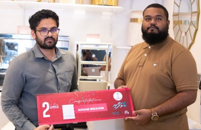 އެންމެ ގިނަ ސްކޯ ދިމާކުރި ބައިވެރިންނަށް އޭވޮން އިން އިނާމު ދީފި
